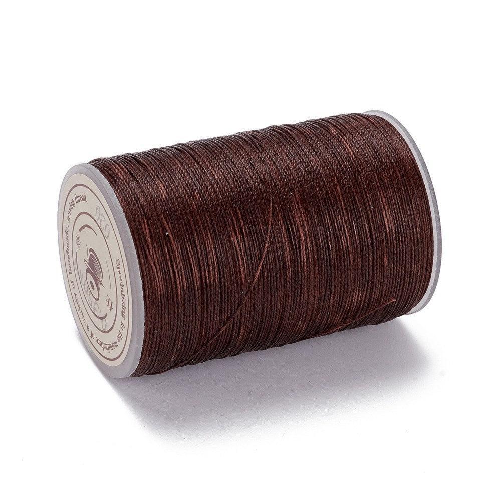 Micro macramé koord bruin 0,35mm - 160 meter-Kraaltjes van Renate