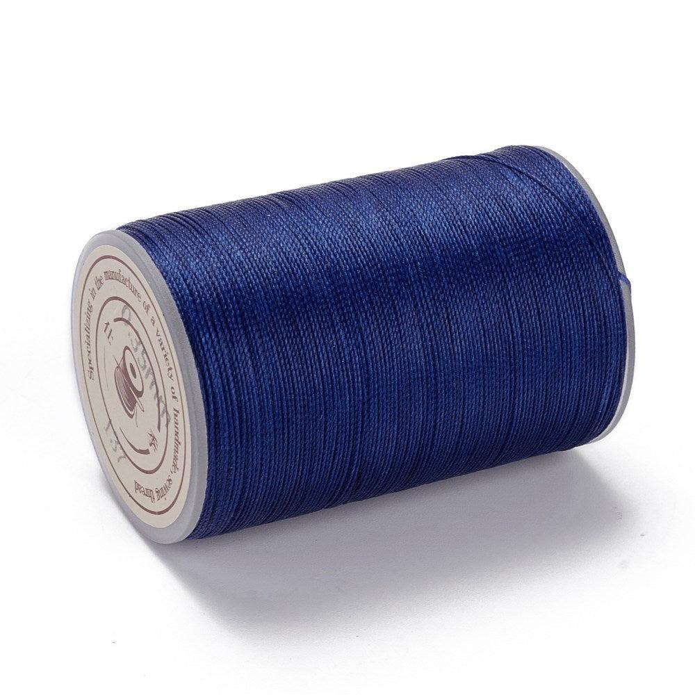 Micro macramé koord dark blue 0,35mm - 160 meter-Kraaltjes van Renate