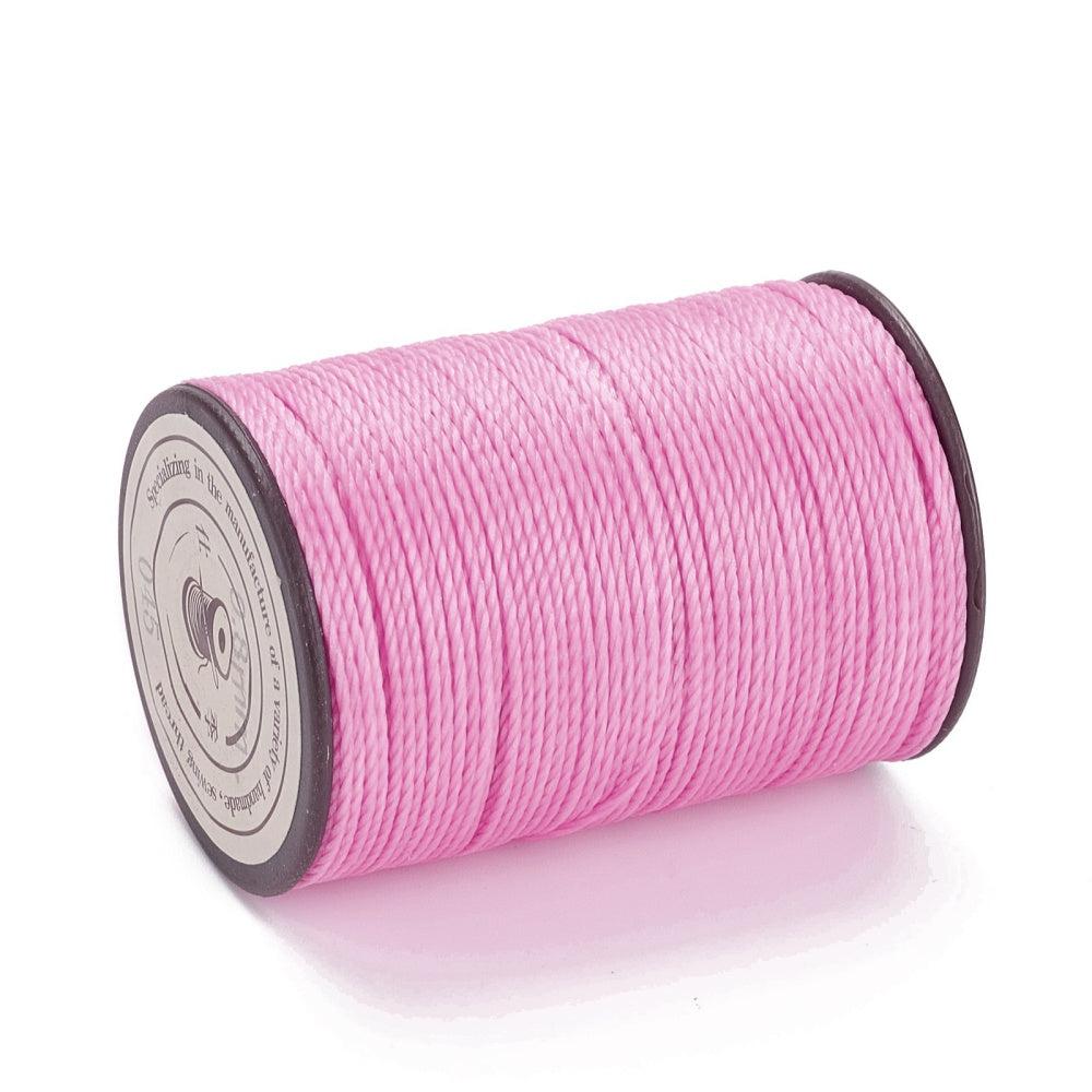 Micro macramé koord hot pink 0,8mm - 50 meter-Kraaltjes van Renate