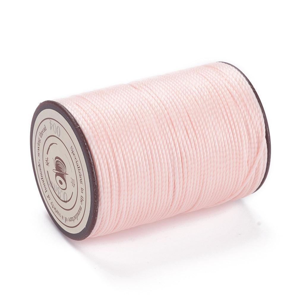 Micro macramé koord light pink 0,8mm - 50 meter-Kraaltjes van Renate