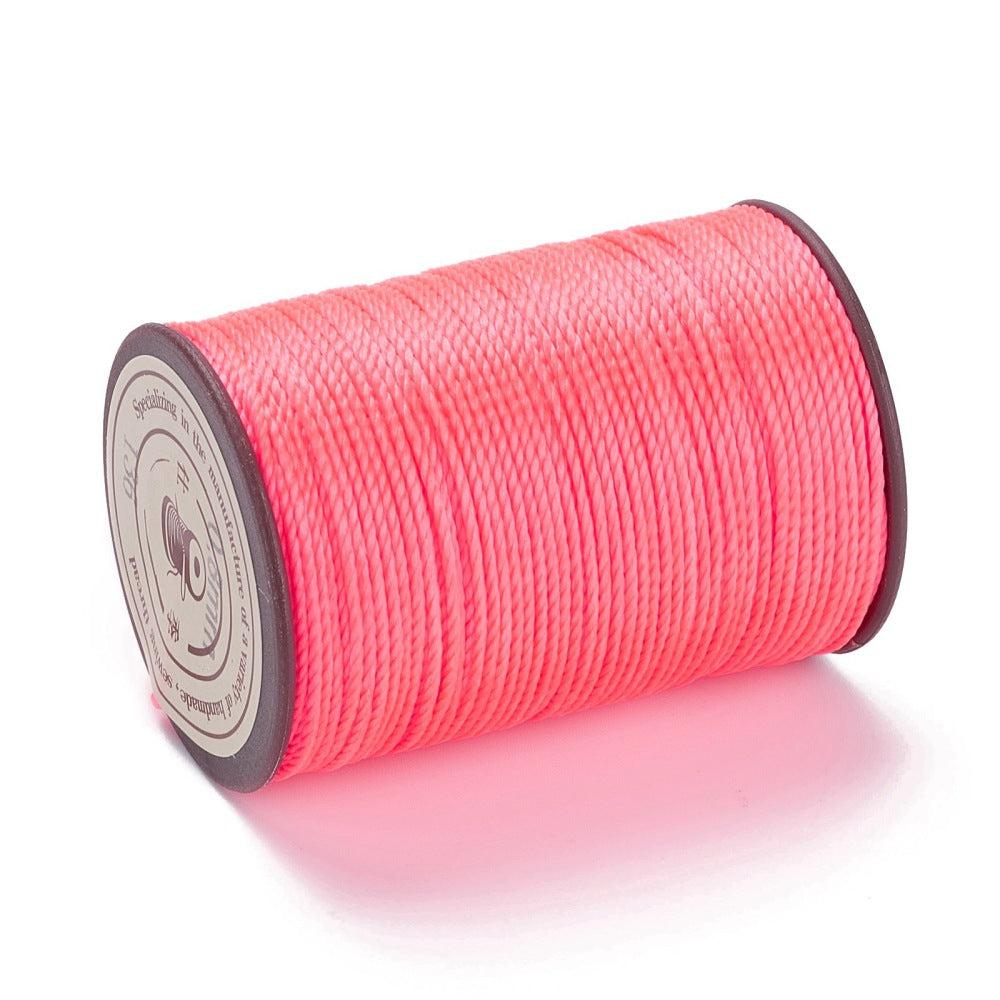 Micro macramé koord neon pink 0,8mm - 50 meter-Kraaltjes van Renate
