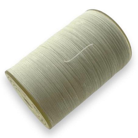 Gewaxt polyester koord offwhite 0,35mm - 160 meter-Kraaltjes van Renate