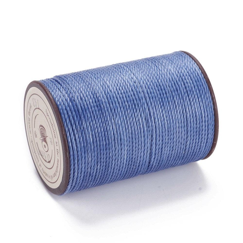 Micro macramé koord royal blue 0,8mm - 50 meter-Kraaltjes van Renate
