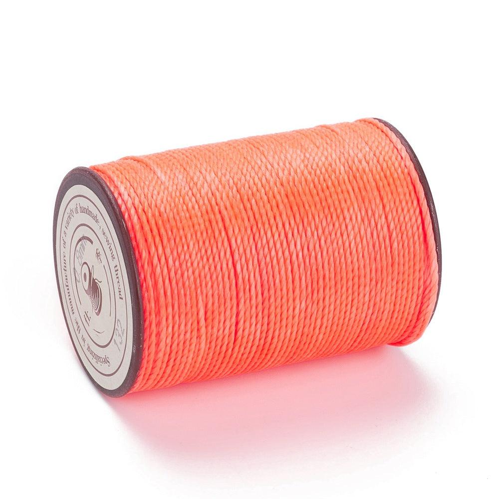 Micro macramé koord tomato 0,8mm - 50 meter-Kraaltjes van Renate