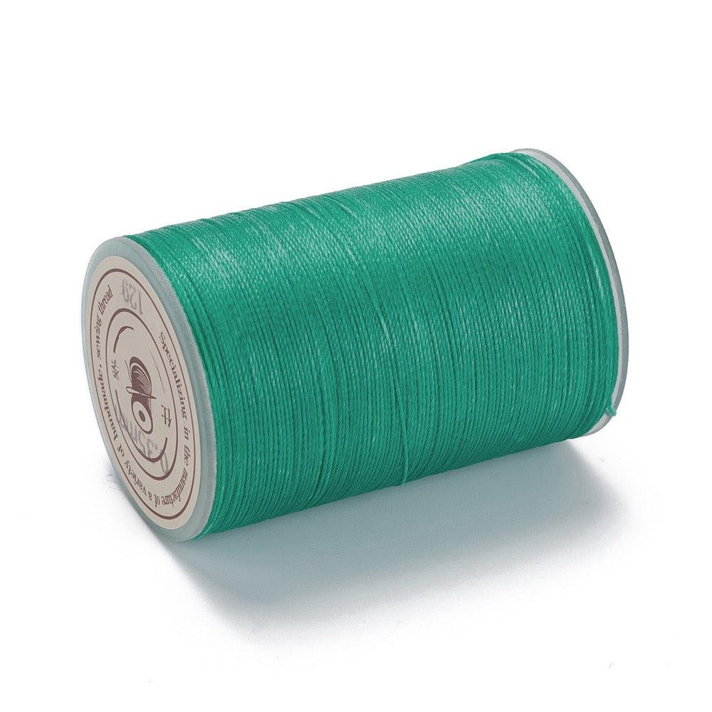 Micro macramé koord turquoise 0,35mm - 160 meter-Kraaltjes van Renate