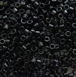 Miyuki Delica Opaque Black 11/0 - 4gr-Kraaltjes van Renate