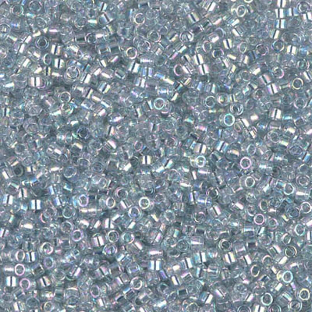 Miyuki Delica 11/0 DB-110 Transparant light blue AB - 4 gram-Kralen-Kraaltjes van Renate