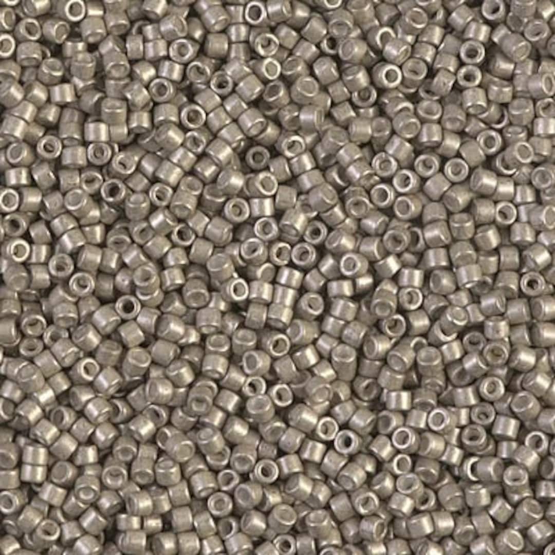 Miyuki Delica DB-1159 Galvanized Semi-frosted pewter 11/0 - 4 gram-Kralen-Kraaltjes van Renate