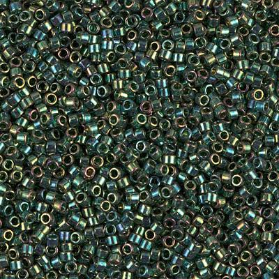 Miyuki Delica Bead gold luster emerald 11/0 - 4 gram-Kralen-Kraaltjes van Renate