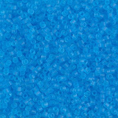 Miyuki Delica 11/0 DB-1269 Mat transparant ocean blue - 4 gram-Kralen-Kraaltjes van Renate
