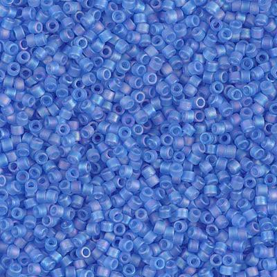 Miyuki Delica 11/0 DB-1285 Mat transparant azure AB - 4 gram-Kralen-Kraaltjes van Renate