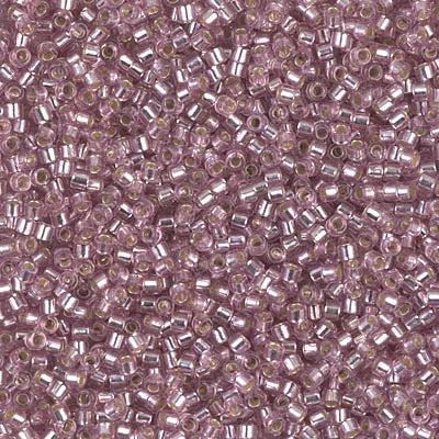 Miyuki Delica DB-1434 Silverlined pale rose 11/0 - 4 gram-Kralen-Kraaltjes van Renate