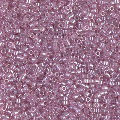 Miyuki Delica DB-1482 Transparent light rose luster 11/0 - 4 gram-Kralen-Kraaltjes van Renate