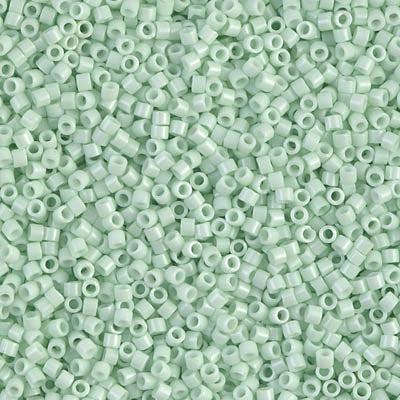 Miyuki Delica DB-1496 Opaque light mint 11/0 - 4 gram-Kralen-Kraaltjes van Renate