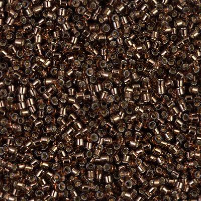 Miyuki Delica DB-150 Silverlined root beer 11/0 - 4 gram-Kralen-Kraaltjes van Renate