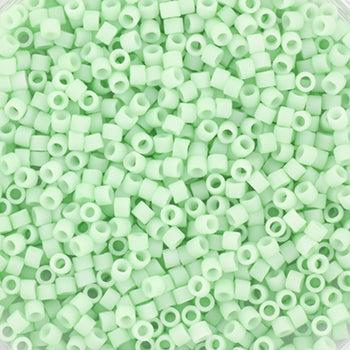Miyuki Delica DB-1516 Opaque matte light mint 11/0 - 4 gram-Kralen-Kraaltjes van Renate