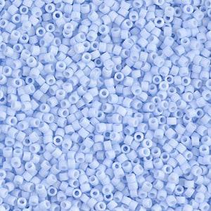 Miyuki Delica DB-1517 Opaque matte light sky blue 11/0 - 4 gram-Kralen-Kraaltjes van Renate