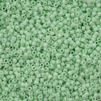 Miyuki Delica Matte Opaque Light Mint Ab 11/0 - 4gr-Kraaltjes van Renate