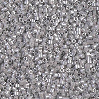 Miyuki Delica Opaque light smoke ceylon 11/0 - 4 gram-Kraaltjes van Renate