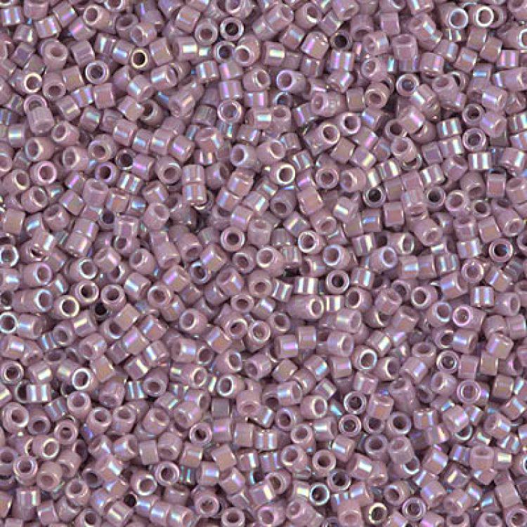 Miyuki Delica 11/0 DB-158 Opaque lilac AB - 4 gram-Kralen-Kraaltjes van Renate