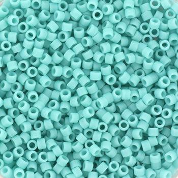 Miyuki Delica DB-1586 Opaque matte sea opal 11/0 - 4 gram-Kralen-Kraaltjes van Renate