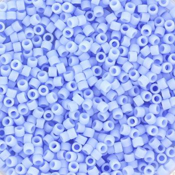 Miyuki Delica DB-1587 Opaque matte agate blue 11/0 - 4 gram-Kralen-Kraaltjes van Renate