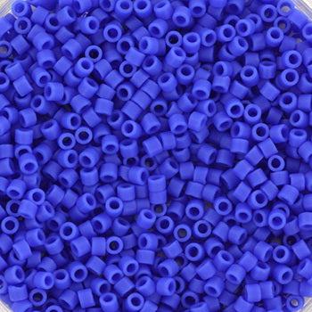 Miyuki Delica DB-1588 Opaque matte cyan blue 11/0 - 4 gram-Kralen-Kraaltjes van Renate