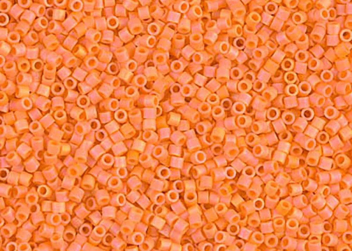Miyuki Delica DB-1593 mandarin AB 11/0 - 4 gram-Kralen-Kraaltjes van Renate