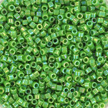 Miyuki Delica DB-163 Opaque ab green 11/0 - 4 gram-Kralen-Kraaltjes van Renate