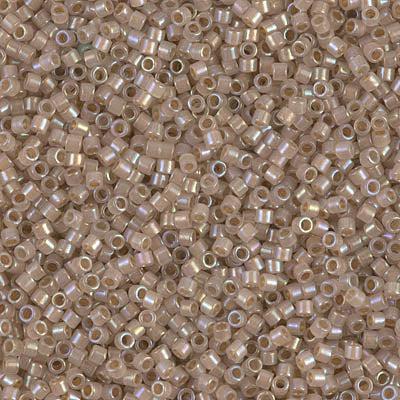 Miyuki Delica Beige Lined Opal Ab 11/0 - 4gr-Kraaltjes van Renate