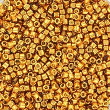 Miyuki Delica 11/0 DB-1833 Duracoat galvanized yellow gold - 4 gram-Kralen-Kraaltjes van Renate
