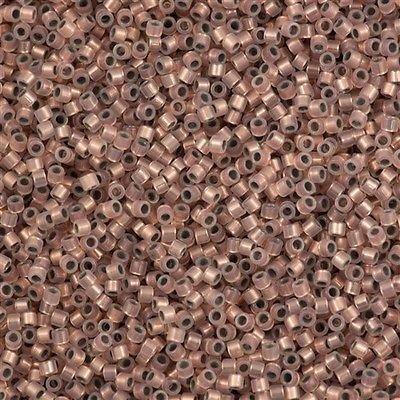 Miyuki Delica Lined Rosegold 11/0 - 4 gram-Kraaltjes van Renate