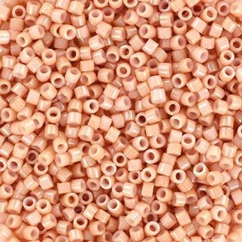 Miyuki Delica DB-208 Opaque luster tan 11/0 - 4 gram-Kralen-Kraaltjes van Renate