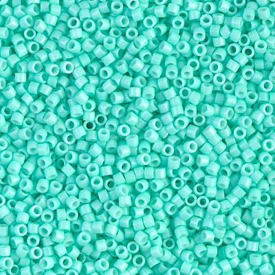 Miyuki Delica DB-2122 Turquoise Duracoat 11/0 - 4 gram-Kralen-Kraaltjes van Renate