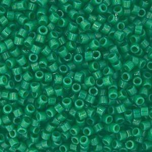 Miyuki Delica Duracoat Opaque Spruce 11/0 - 4 gram-Kraaltjes van Renate