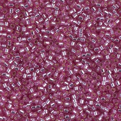 Miyuki Delica DB-2156 Silver lined duracoat orchid 11/0 - 4 gram-Kralen-Kraaltjes van Renate