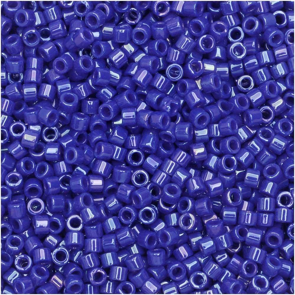 Miyuki Delica Opaque royal blue luster 11/0 - 4gr-Kraaltjes van Renate