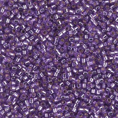 Miyuki Delica DB-2168 Silver lined duracoat orchid 11/0 - 4 gram-Kralen-Kraaltjes van Renate