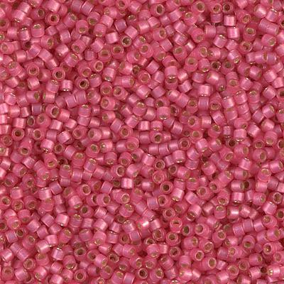 Miyuki Delica DB-2175 Duracoat matte silverlined dyed hibiscus 11/0 - 4 gram-Kralen-Kraaltjes van Renate