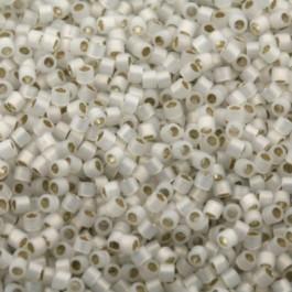 Miyuki Delica Gilt Lined White Opal 11/0 - 4gr-Kraaltjes van Renate