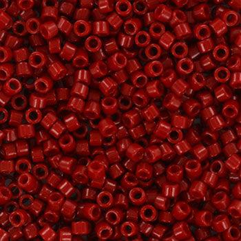 Miyuki Delica DB-2354 Duracoat opaque dyed garnet red 11/0 - 4 gram-Kralen-Kraaltjes van Renate