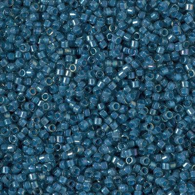 Miyuki Delica 11/0 DB-2384 Fancy lined dark teal blue - 4 gram-Kralen-Kraaltjes van Renate