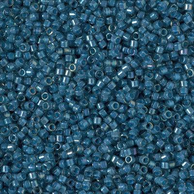 Miyuki Delica 11/0 DB-2384 Fancy lined dark teal blue - 4 gram-Kralen-Kraaltjes van Renate