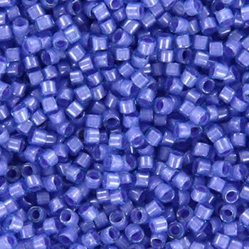 Miyuki Delica fancy lined lavender 11/0 - 4 gram-Kraaltjes van Renate