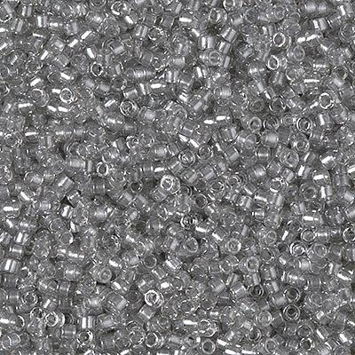 Miyuki Delica DB-2393 Inside dyed silver 11/0 - 4 gram-Kralen-Kraaltjes van Renate