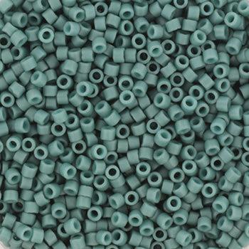 Miyuki Delica DB-2407 opaque matte eucalyptus 11/0 - 4 gram-Kralen-Kraaltjes van Renate