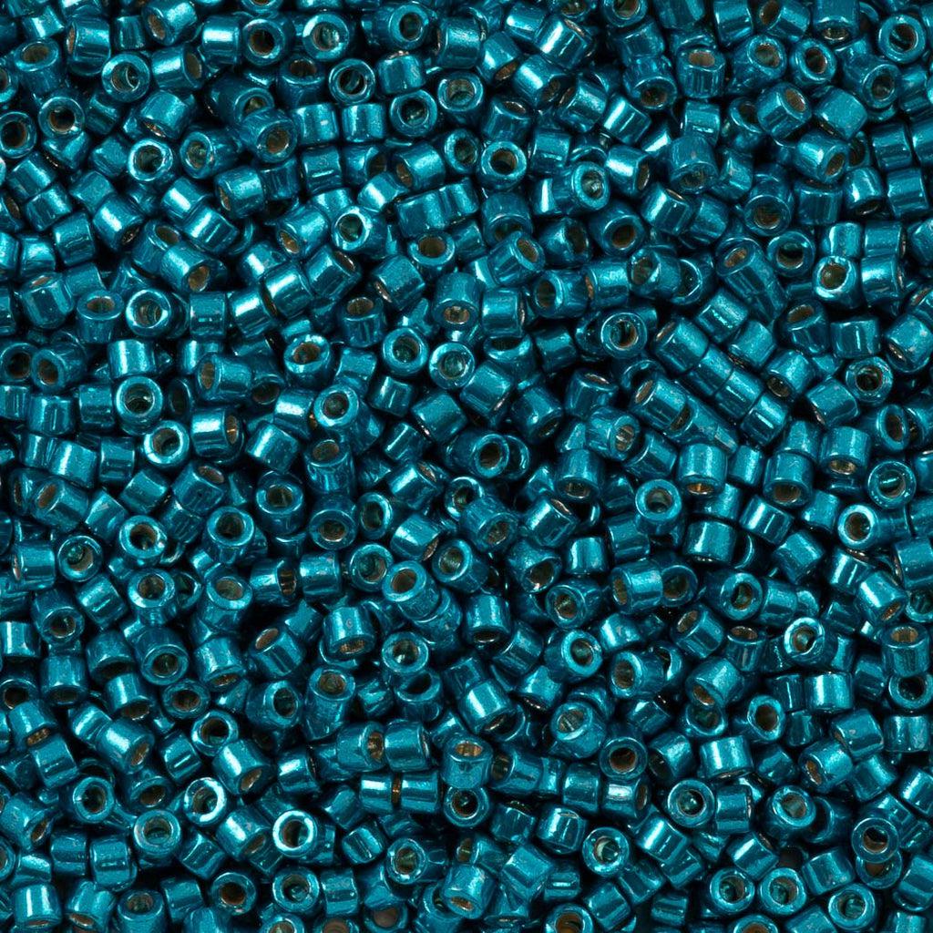 Miyuki Delica 11/0 DB-2513 Duracoat galvanized capri blue - 4 gram-Kralen-Kraaltjes van Renate
