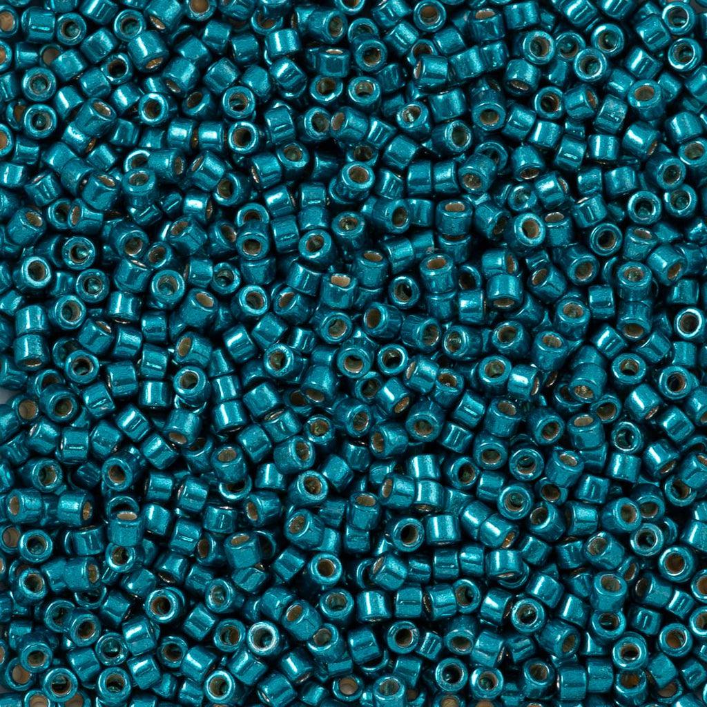 Miyuki Delica 11/0 DB-2515 Duracoat galvanized posedion blue - 4 gram-Kralen-Kraaltjes van Renate