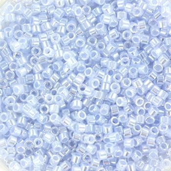 Miyuki Delica ceylon sky blue 11/0 - 4 gram-Kraaltjes van Renate