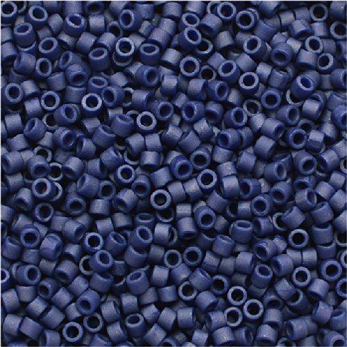 Miyuki Delica Matt Metallic Dark Grey Blue 11/0 - 4gr-Kraaltjes van Renate